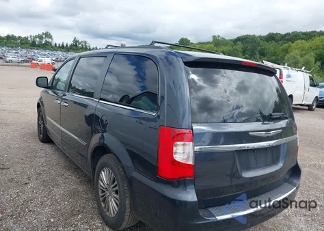 2013 Chrysler Town & Country Touring-L из США, поврежденный, VIN 2C4RC1CG2DR625427